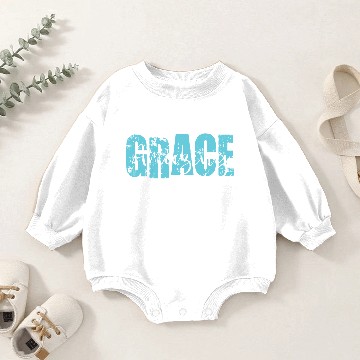Discover Amazing grace Baby Romper Sweatshirts