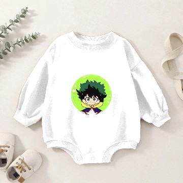 Discover Deku Baby Romper Sweatshirts