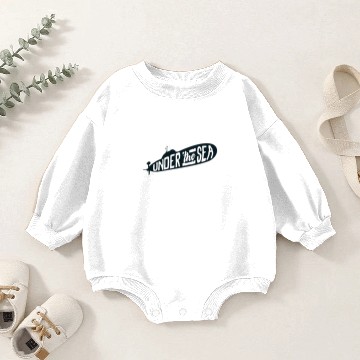 Discover Submarine Under Water Baby Romper Sweatshirts