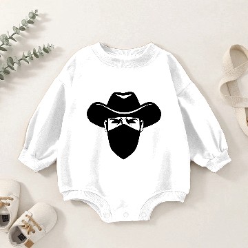 Discover Bandit thief corona mask Baby Romper Sweatshirts