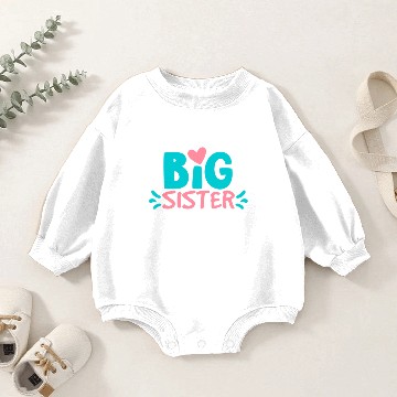 Discover BIG SISTER zjWes Baby Romper Sweatshirts