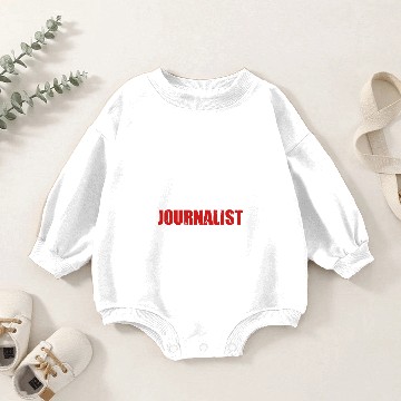 Discover Walking Journalist Journalism Writer Journalists Baby Romper Sweatshirts