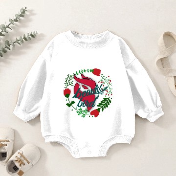 Discover beautiful bird Baby Romper Sweatshirts