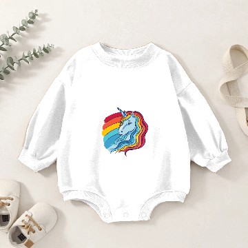 Discover Ariana unicorn gift Baby Romper Sweatshirts