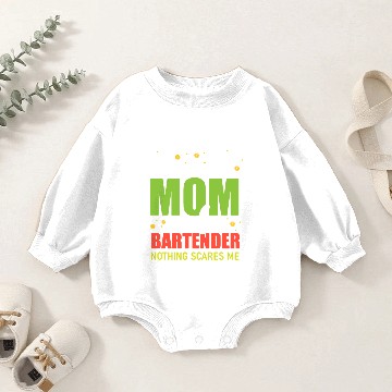 Discover Mom Bartender Bartending Mama Gift Baby Romper Sweatshirts