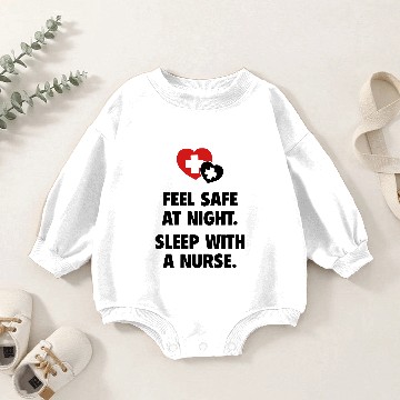 Discover Superhero nurse gift Baby Romper Sweatshirts