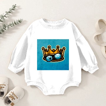 Discover KingGeekly Graffiti Solid Baby Romper Sweatshirts