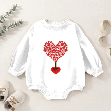 Discover Love tree Baby Romper Sweatshirts
