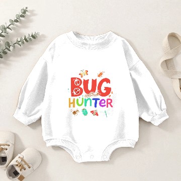 Discover Bug Hunter Entomologist Insect Baby Romper Sweatshirts