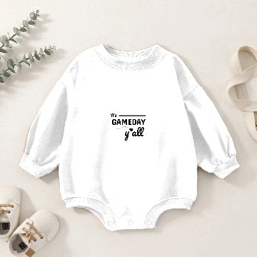 Discover It's Game Day Y'all Baby Romper Sweatshirts