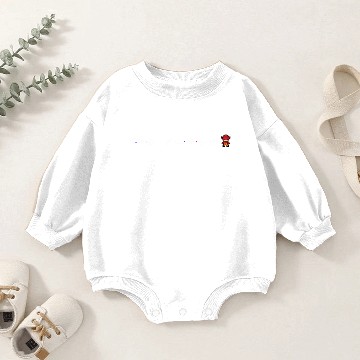 Discover The Flash Typography White Edition Baby Romper Sweatshirts