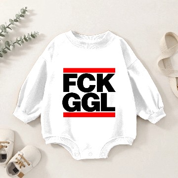 Discover FCK Google Baby Romper Sweatshirts