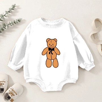 Discover Free Hugs Cuddle Teddy Bear Baby Romper Sweatshirts