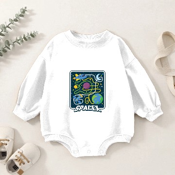 Discover SPACEX Baby Romper Sweatshirts