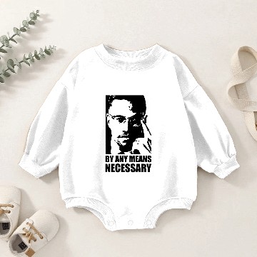 Discover By Any Means Necessary Baby Romper Sweatshirts