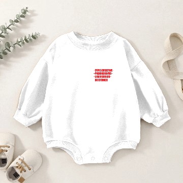 Discover Conservative progressive libertarian bitcoiner Baby Romper Sweatshirts