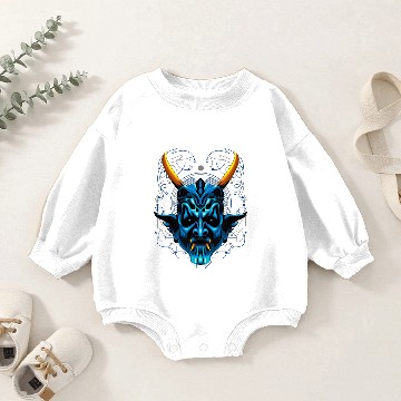Discover devil head vintage Baby Romper Sweatshirts