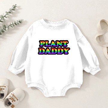 Discover Plant Daddy LGBTQ apparel Baby Romper Sweatshirts