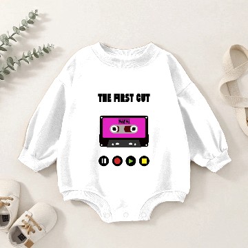 Discover 80s Cassette Tape Baby Romper Sweatshirts