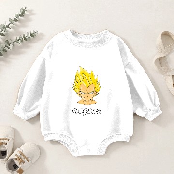 Discover Super Saiyan Vegeta Baby Romper Sweatshirts