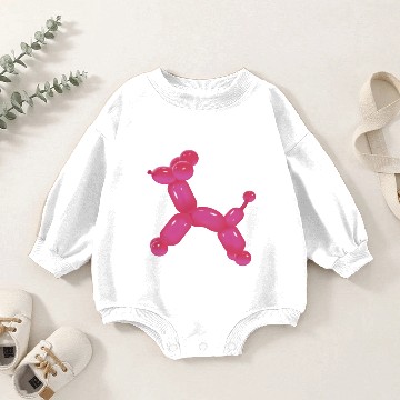 Discover Balloon Dog Baby Romper Sweatshirts