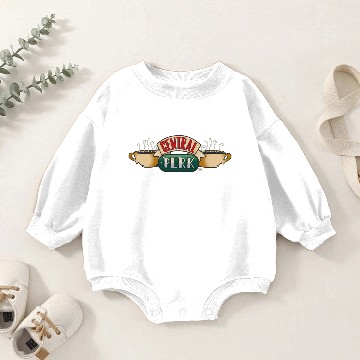 Discover Central Perk Baby Romper Sweatshirts