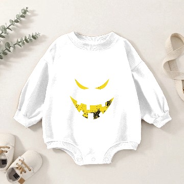 Discover Evil Smiley Face Baby Romper Sweatshirts