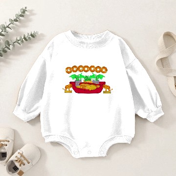 Discover Feng Shui My Garden Baby Romper Sweatshirts