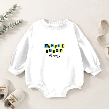 Discover Waffle House Princess Baby Romper Sweatshirts