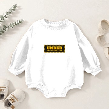 Discover under construction Baby Romper Sweatshirts