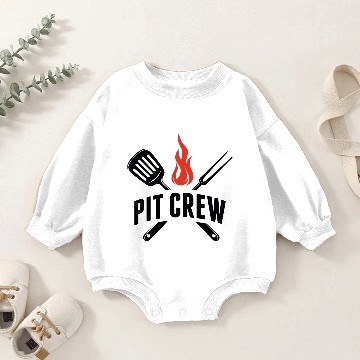 Discover Pit Crew Baby Romper Sweatshirts