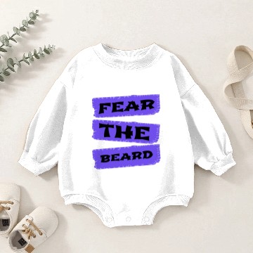 Discover beard - Fear the beard Baby Romper Sweatshirts