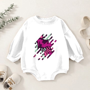 Discover Stain camouflage motif Baby Romper Sweatshirts