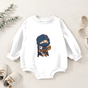 Discover Hit Dice Rogue Baby Romper Sweatshirts
