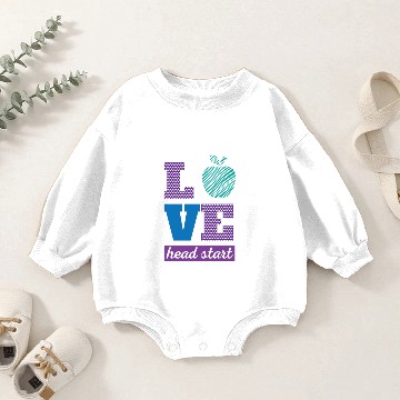 Discover Love Head Start Baby Romper Sweatshirts