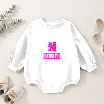 Discover SEND IT Baby Romper Sweatshirts