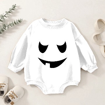 Discover Pumpkin Smiley Face Halloween 2020 Baby Romper Sweatshirts