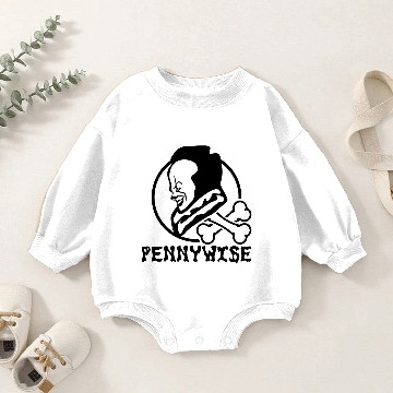 Discover Pennywise Baby Romper Sweatshirts