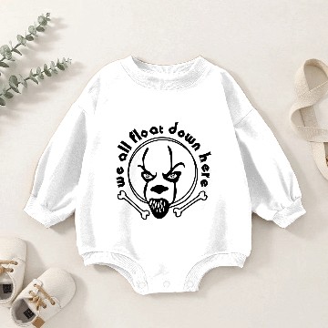 Discover Pennywise We All Float Baby Romper Sweatshirts