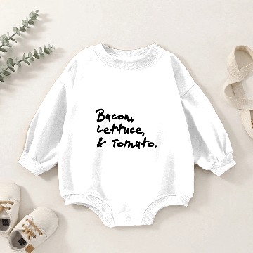 Discover bacon lettuce tomato Baby Romper Sweatshirts