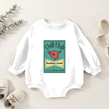 Discover smoking lamb Baby Romper Sweatshirts