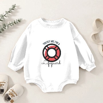 Discover trust me I'm a lifeguard Baby Romper Sweatshirts
