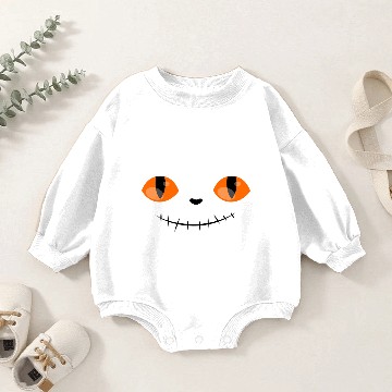 Discover Cat Zombie Halloween October Gift Baby Romper Sweatshirts