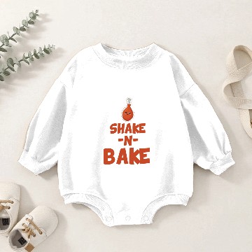 Discover Shake N Bake Chicken Wing Nugget Baby Romper Sweatshirts