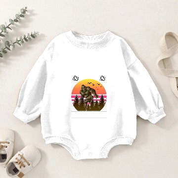 Discover Sasquatch Hide and Seek Champion, Bigfoot Hide Baby Romper Sweatshirts