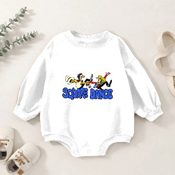 Discover Square Dance Baby Romper Sweatshirts