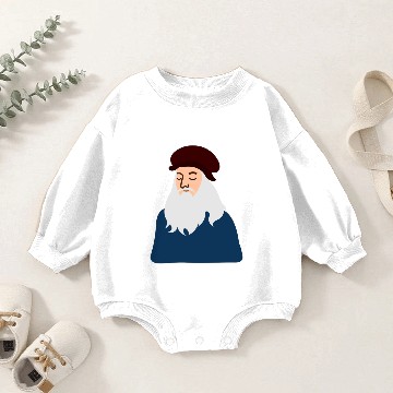 Discover Peaceful Da Vinci Baby Romper Sweatshirts