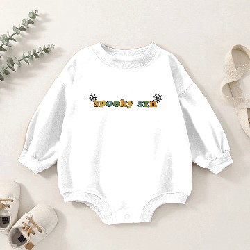 Discover Cute Spooky Season Halloween Baby Romper Sweatshirts