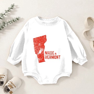 Discover Made in Vermont Baby Romper Sweatshirts