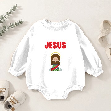 Discover Jesus is the reason for this season Funny Baby Romper Sweatshirts